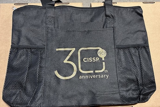 ISC2 "30th Anniversary CISSP" Cloth Bag